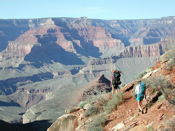 Grand Canyon Hiking Boucher Trail